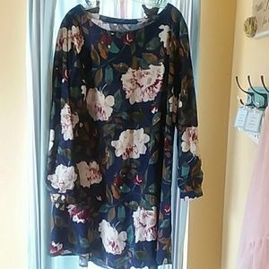 Final price drop! Floral print tunic/dress
